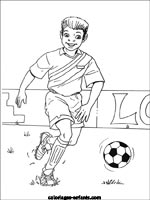 Coloriages de football