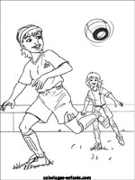 Coloriages de football