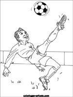 Coloriages de football