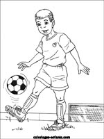 Coloriages de football