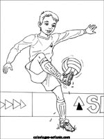 Coloriages de football