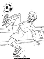 Coloriages de football