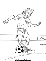 Coloriages de football