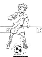 Coloriages de football