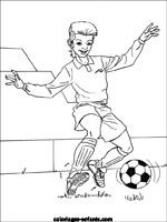 Coloriages de football