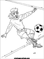 Coloriages de football