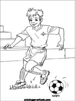 Coloriages de football