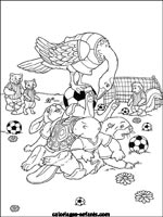 Coloriages de football