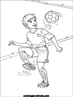 Coloriages de football