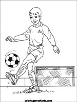 Coloriages de football