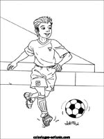 Coloriages de football