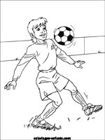 Coloriages de football