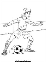 Coloriages de football