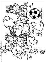 Coloriages de football