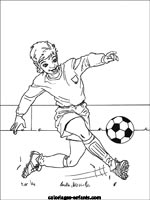 Coloriages de football