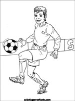 Coloriages de football