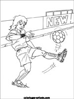 Coloriages de football