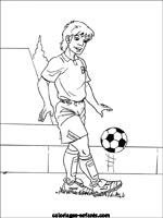 Coloriages de football