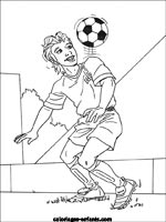 Coloriages de football