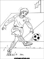 Coloriages de football