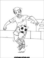 Coloriages de football