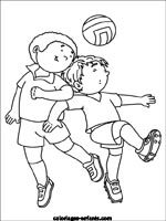 Coloriages de football