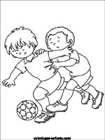 Coloriages de football