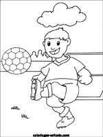 Coloriages de football