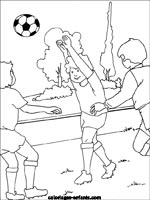 Coloriages de football