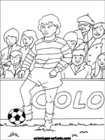 Coloriages de football