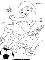 Coloriages de football