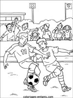 Coloriages de football