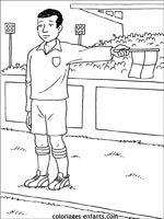 Coloriages de football