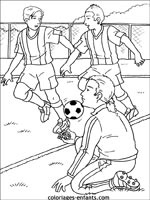 Coloriages de football