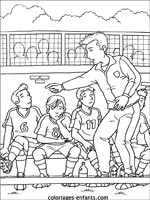 Coloriages de football