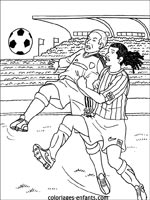 Coloriages de football