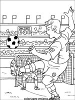 Coloriages de football