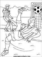 Coloriages de football