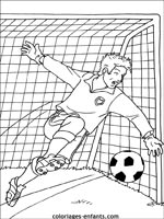 Coloriages de football