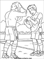 Coloriages de football