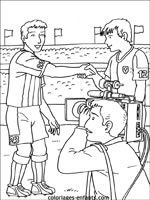 Coloriages de football