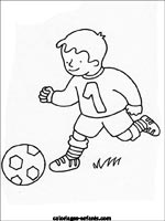 Coloriages de football