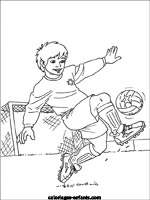 Coloriages de football