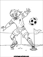 Coloriages de football