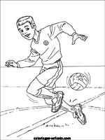 Coloriages de football