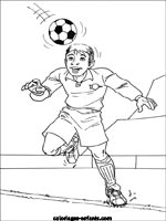 Coloriages de football