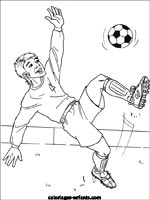 Coloriages de football