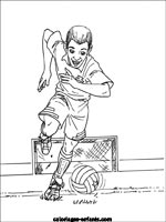 Coloriages de football