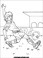 Coloriages de football