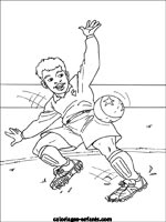 Coloriages de football